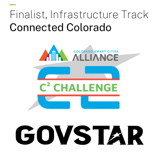 Govstar selected as one of 8 finalists in the Connected Colorado Challenge – Asset Management Track, 2024